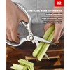 Kitchen Scissors Stainless Steel Multi Function Food Shears Ultra Sharp