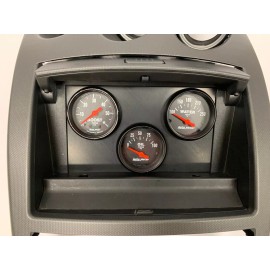 Unbranded 350Z 03-05 Dashboard Cubby Triple Gauge Pod Straight