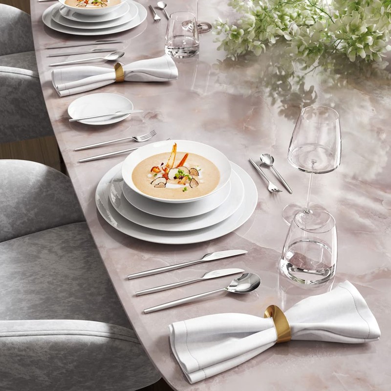 Villeroy & Boch Signature MetroChic Blanc Soup Plate, Diameter 20