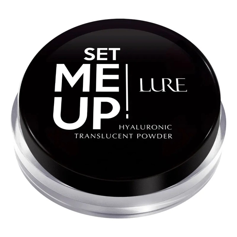 Polvo Traslúcido Con Ácido Hialurónico Set Me Up, Lure