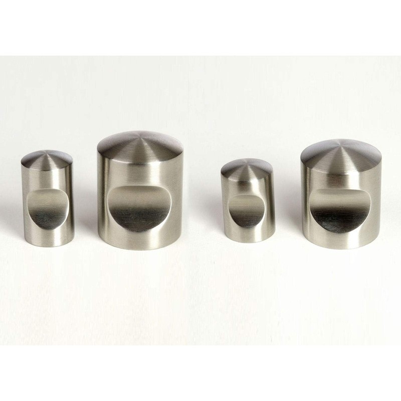 SOTECH Furniture Knobs EK01 Diameter 20 mm Brushed Stainless Steel