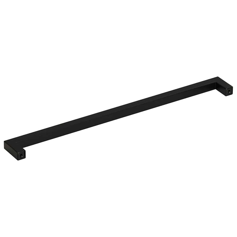 vidaXL Stainless Steel Drawer Handles Black - Modern Design Cabinet