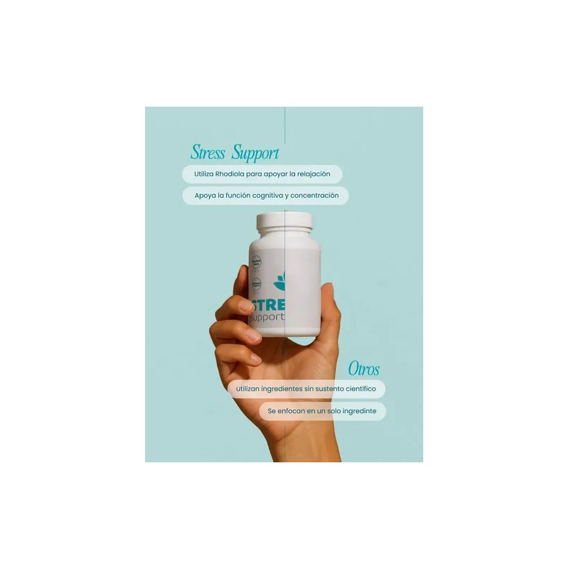 Rhodiola 60 Capsulas De 550mg Estrés Y Relajacion Na