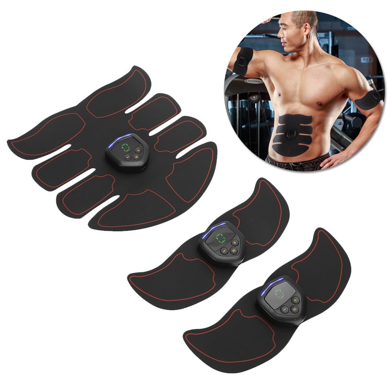 Abdominal Muscle Stimulator Body Toning Trainer ABS Arm Stimulator Training