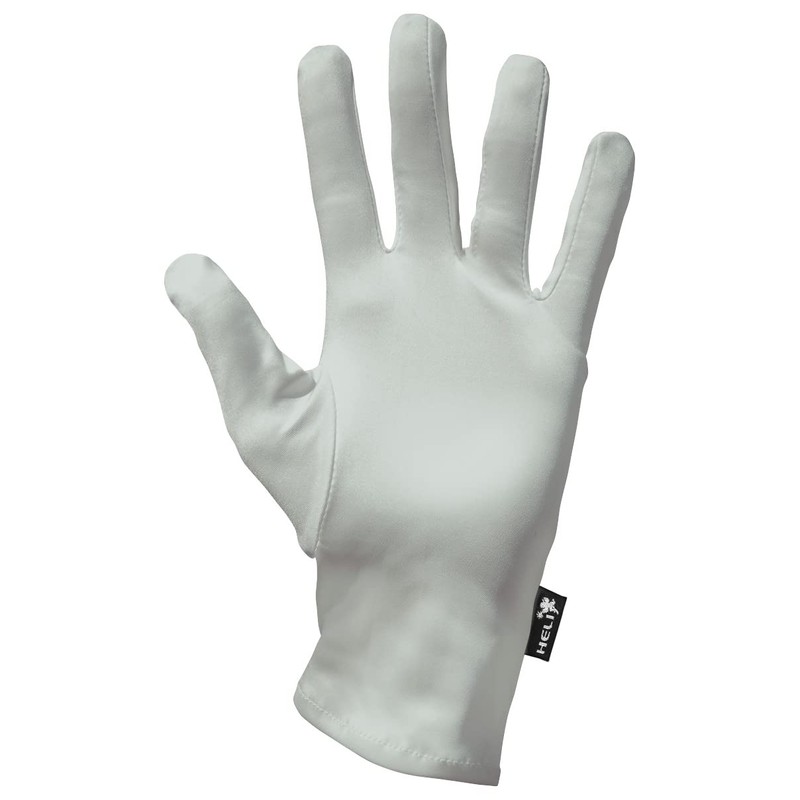 BUZZUFY Heli Presentation Gloves Microfiber Silver Grey Small Pair Black