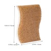 FOMIYES Wood Pulp Cotton Rag Sponges 8 Pack Kitchen Dish