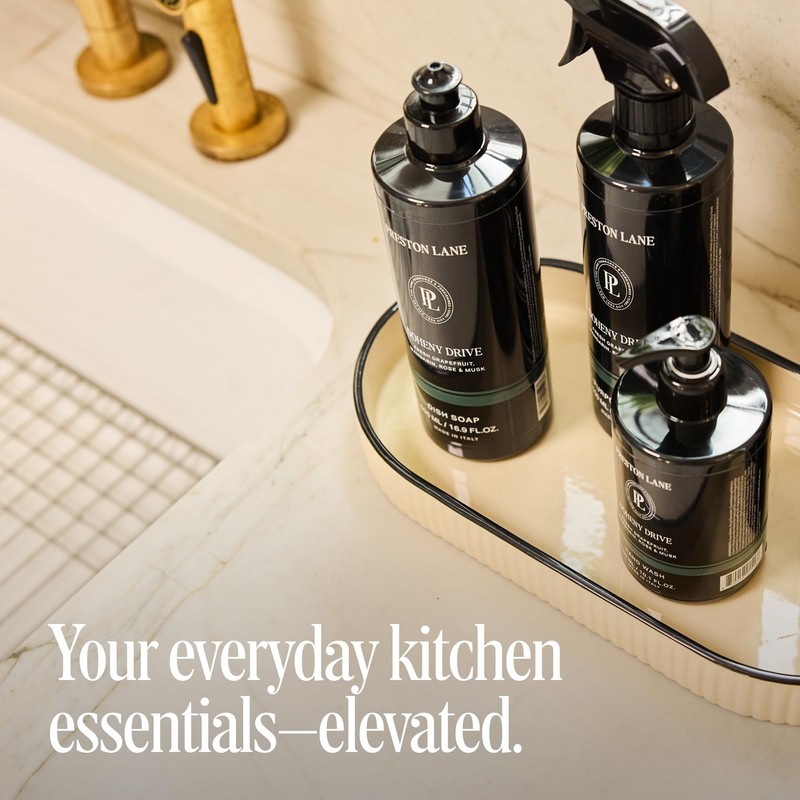 Preston Lane Luxury Kitchen Set – Hand Wash, Dish Soap