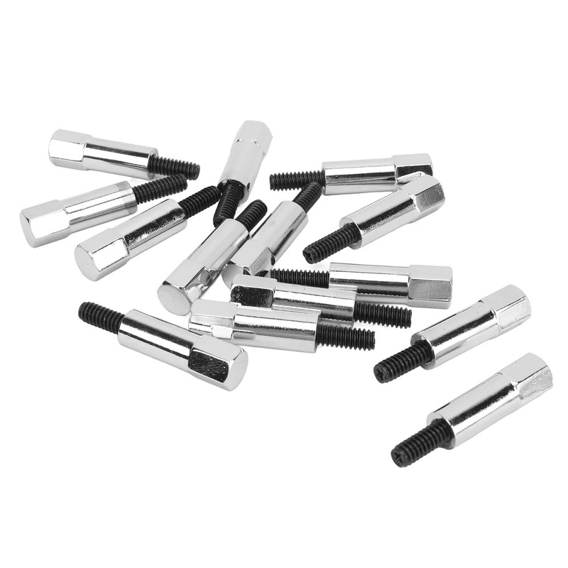 14Pcs Engine Valve Cover Bolt 7283 Electroplated 1/4in‑20 Valve Cover