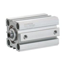 Baomain SDA25x40 Compact Thin Air Cylinder,0.98 inch(25 mm),Stroke 1.57 inch(40 mm), Double-Acting, Single Rod, Aluminum Body for Small Machinery and Industrial Automation