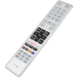VINABTY CT-8054 Ersatz Fernbedienung Passend für Toshiba LED TV 32W3753DG 40S3653DB 49L3763 32L3733 32L5660 40L5660 43L5660 49L5660 55L5660 43L3733