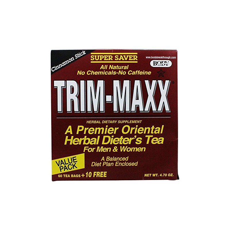Trim-Maxx Cinnamon Tea 60B 60 Bags