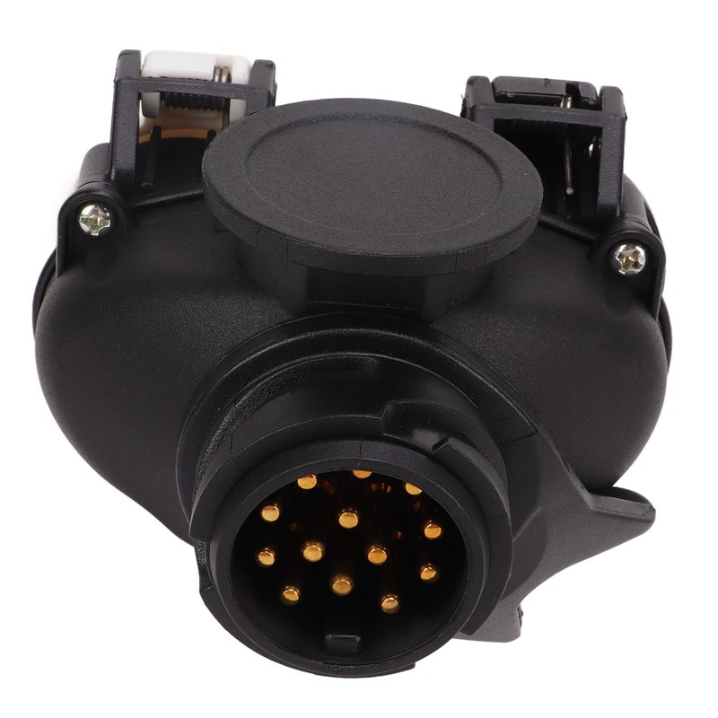13 Pin to 7 Pin Trailer Plug Adapter Dual Socket