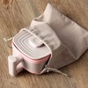 ‑ Foldable Electric Kettle 800W Silicone Portable Collapsible Thermostatic Control
