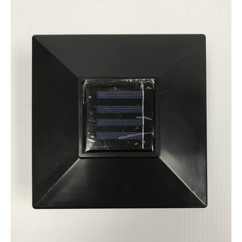 JAYXC HOME 1-Pack Solar Outdoor Post Cap Lights - Includes