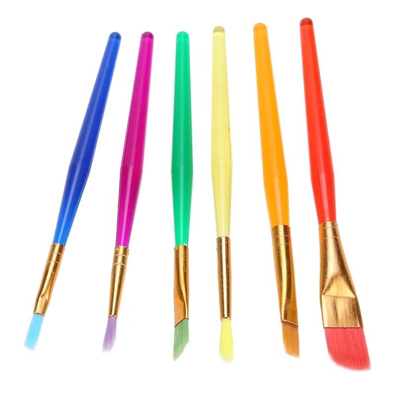 26pcs Kids Painting Supply Brushes Sponge Paint Brush Toy Seal
