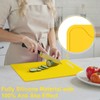 JESRYTOUR Silicone Cutting Boards for Kitchen 11.8''x 8.6'', BPA Free