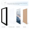 Fisnish 8x10 Picture Frame, for Tabletop Display, Horizontal or Vertical