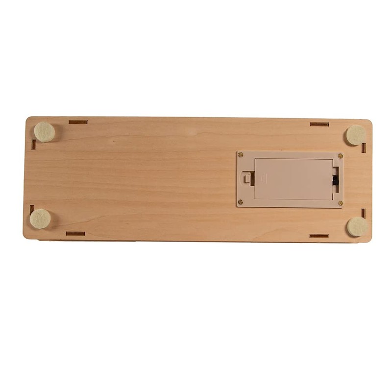 Kurt S. Adler 7.5-Inch Battery-Operated Wooden Light Up Camper with