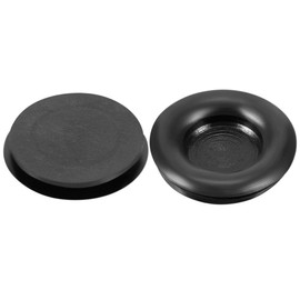 TA-VIGOR 10Pcs Rubber Blanking Grommet, 16mm Black Rubber Grommets Electrical Holes Cable Wire Gaskets Protector for Wires, Plugs, Cables Holes, Car, Boat, Pump, Plumbing, Cable Wiring