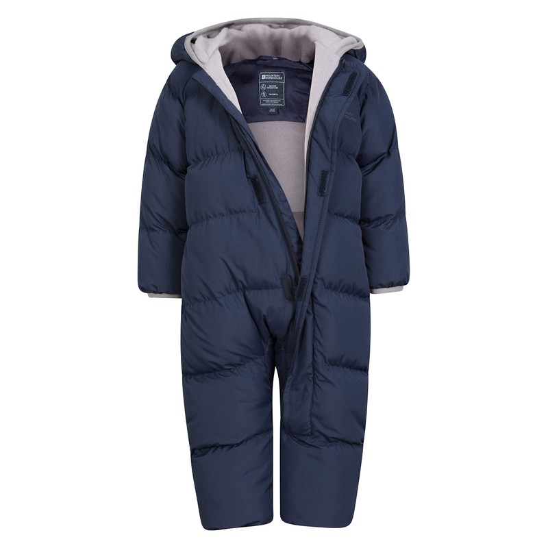 Mountain Warehouse Frosty Kids Junior Padded Snowsuit - Puffer Jacket
