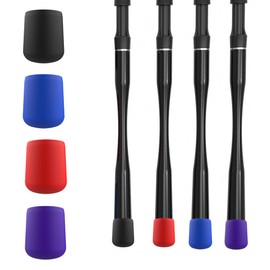 4Pcs Fishing Rod Butt Caps,Dia 0.87in / 22mm Silicone Rod Butt Cushion