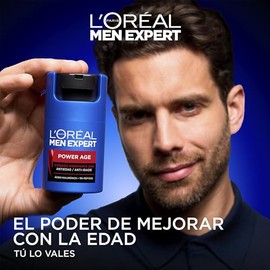L`OREAL Men Expert Crema Hidratante Anti-Edad Integral con Extracto de Viña Francesa - 1 x 50 ml
