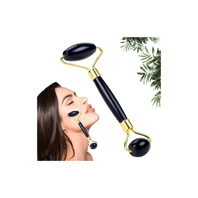 Rodillo Masaje Facial De Jade Roller Antienvejecimiento