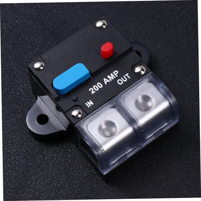 ABOOFAN Breaker for Auto Resettable Fuse with Manual Reset Button