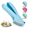 IDM-UTSL Garlic Press, Lightweight Garlic Crusher, Easy Clean Garlic Masher,