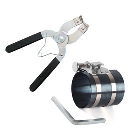 AIXXCUVQ Adjustable Piston Ring Efficient and Versatile for Engine Repairs High Reliability Compressor Ratchet Pliers Practical