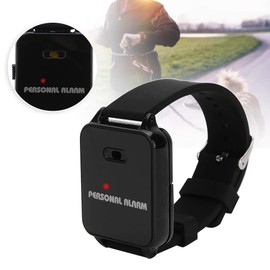 Alarm Bracelet, Outdoor Security Alarm with SOS Emergency Button and Flashing Light, Portable Wrist Safety Device, Ideal for Running, Travel, Camping, Seniors, Children, Women