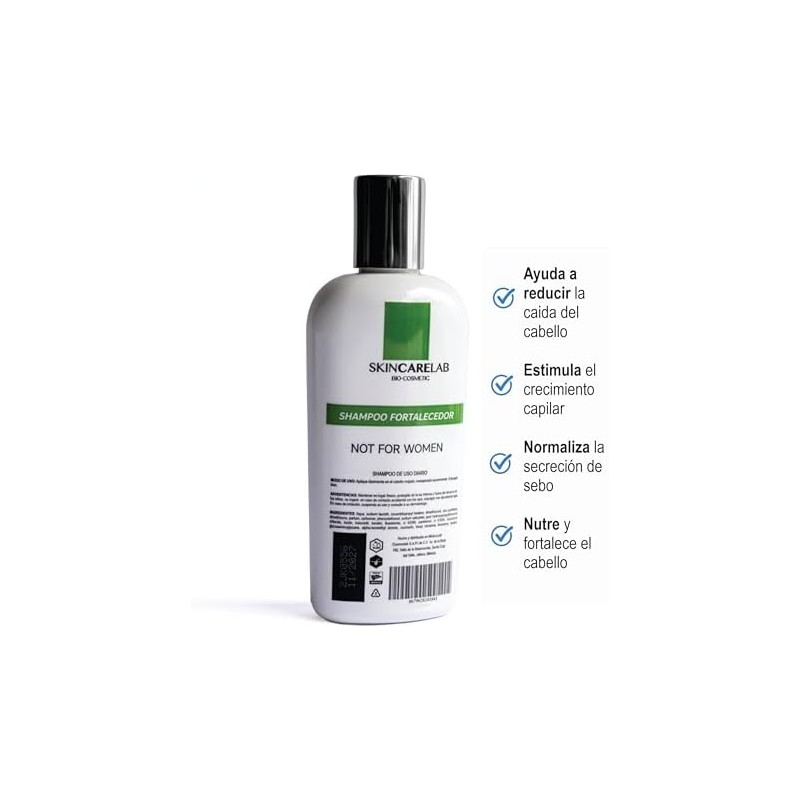 Shampoo Anticaida AntiAlopecia al 2% con DTH Blocker 0.1% +