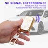 8T69T 2-Pack for Lexus Key Fob Cover with Keychain Accessories