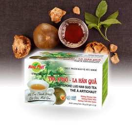 02Boxes (25 Teabags/box x 2g) - Han Fruit Artichoke Tea Hung Phat - Tra Atiso La Han Qua Hung Phat