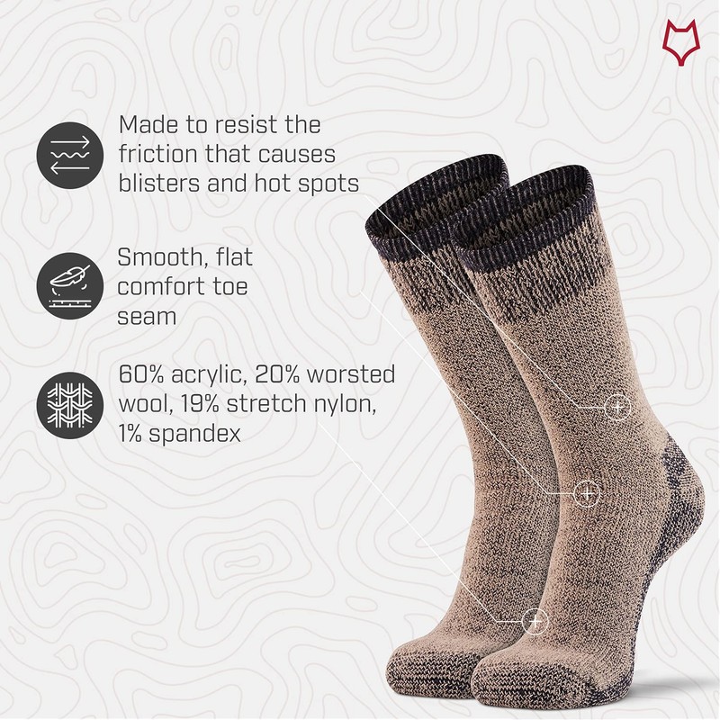 Fox River Standard Wick Dry Explorer Heavyweight Outdoor Crew Socks,