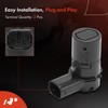 A-Premium 4-PC Reverse Backup Parking Assist Sensor Compatible with Select