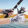 aifitbre Men's Fishing Gloves, UV Protection Sun Gloves UPF 51+