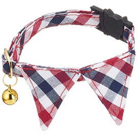 Kobe Workshop kyattokara- Collar with Red