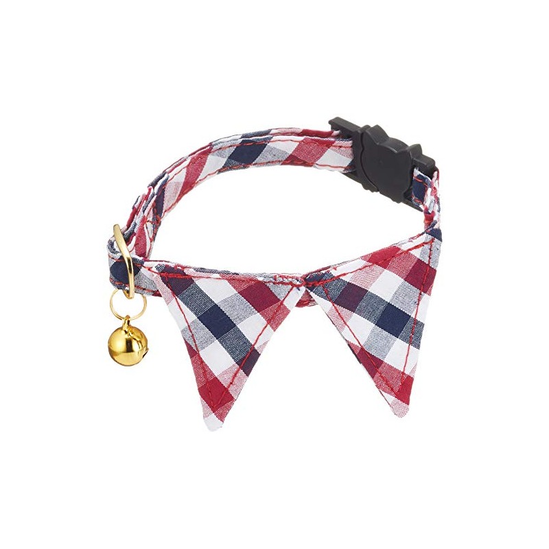 Kobe Workshop kyattokara- Collar with Red