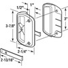 Prime-Line A 186 Black Plastic Sliding Screen Door Latch and