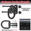 1/2" Heavy Duty Forged D Ring, 12000Lbs Break Strength Tie