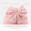 Winter Warm Knitted Baby Hat for Girls Cotton Lined Infant