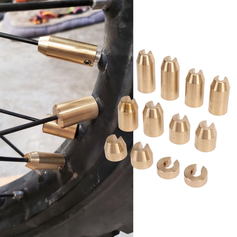 Brass Wheel Spoke Balance Weights Precise Design Wear Resistant Wheel