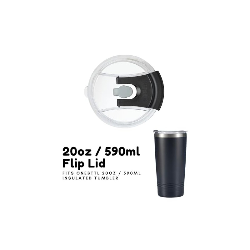 Onebttl Replacement Lid, Spill Proof Tumbler Lid, Replace Lost or