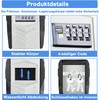 ZHEGE Key Safe, Key Cabinet with Number Code with Key