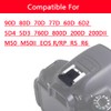 Hot Shoe Cover Compatible with Canon 5D4 5D3 90D 80D