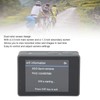 5K Waterproof Action Camera WiFi Remote Control 2.0inch and 1.3inch