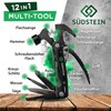 SÜDSTEIN 12-in-1 Multifunction Tool with Hammer, Flat Nose Pliers, Screwdrivers