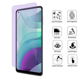 for Motorola Moto G Power (2021), Anti Blue Light [Eye Protection] Tempered Glass Screen Protector, ZenHoo