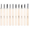 10Pcs Carving Knife Rubber Stamp DIY Stickers Engraving Pen Art